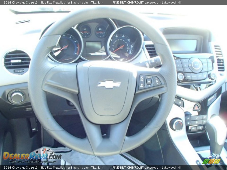 2014 Chevrolet Cruze LS Blue Ray Metallic / Jet Black/Medium Titanium Photo #6