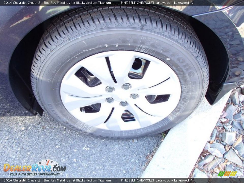 2014 Chevrolet Cruze LS Blue Ray Metallic / Jet Black/Medium Titanium Photo #7