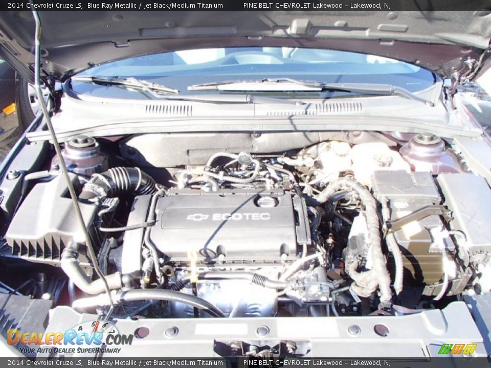 2014 Chevrolet Cruze LS Blue Ray Metallic / Jet Black/Medium Titanium Photo #8