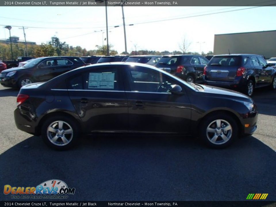 2014 Chevrolet Cruze LT Tungsten Metallic / Jet Black Photo #4