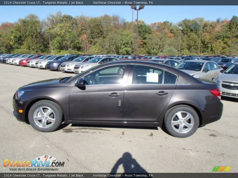2014 Chevrolet Cruze LT Tungsten Metallic / Jet Black Photo #8
