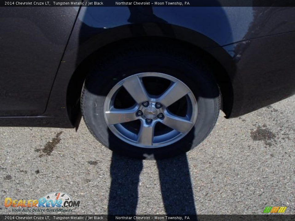 2014 Chevrolet Cruze LT Tungsten Metallic / Jet Black Photo #9