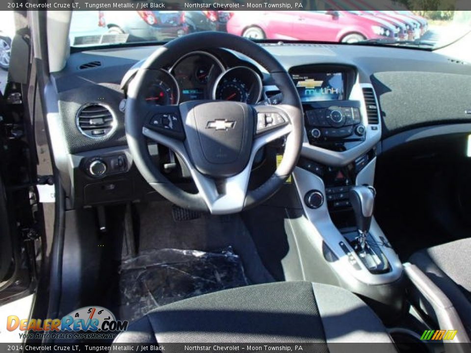 2014 Chevrolet Cruze LT Tungsten Metallic / Jet Black Photo #14
