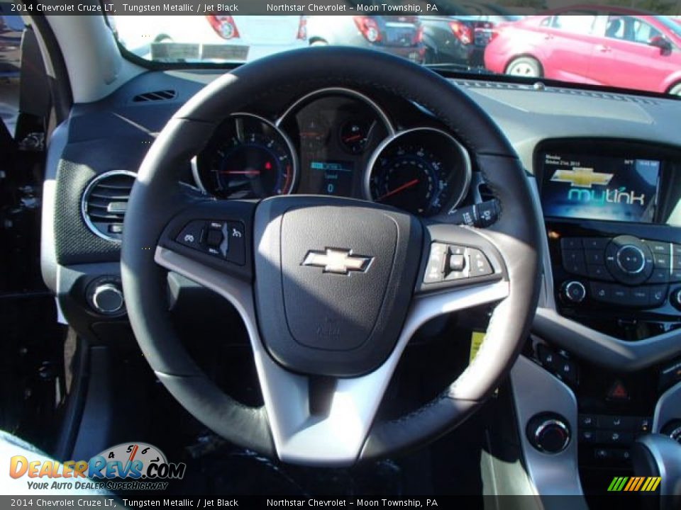2014 Chevrolet Cruze LT Tungsten Metallic / Jet Black Photo #18