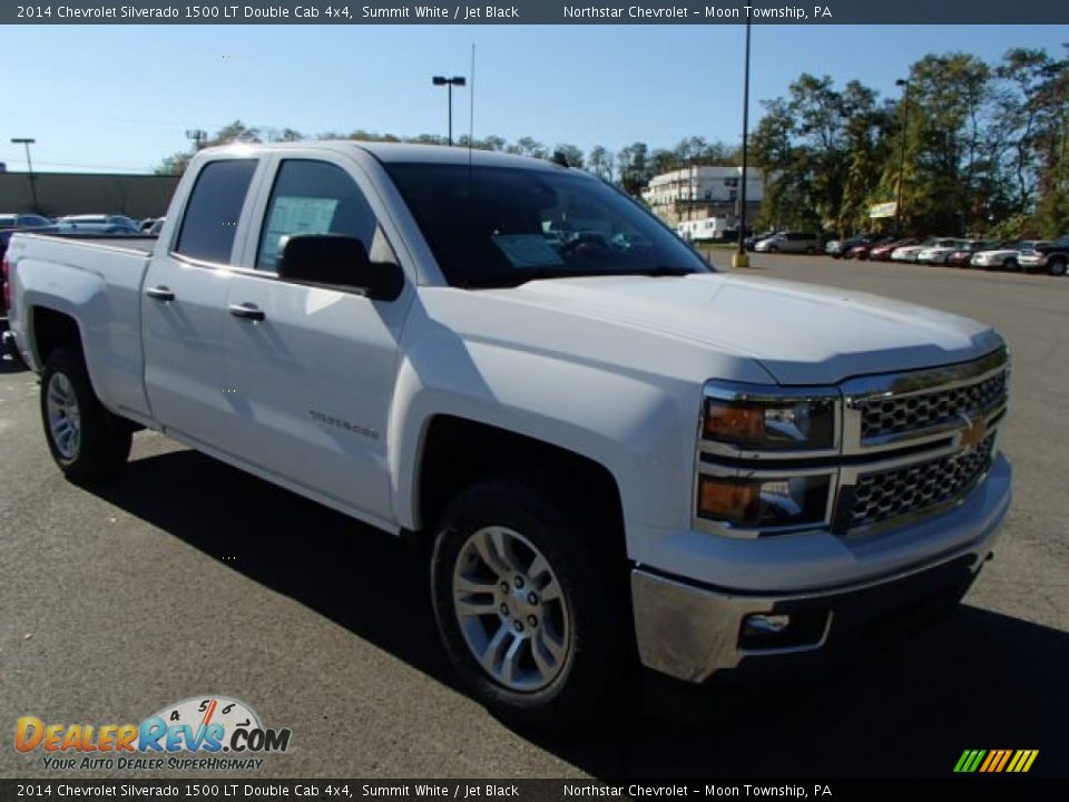 2014 Chevrolet Silverado 1500 LT Double Cab 4x4 Summit White / Jet Black Photo #3