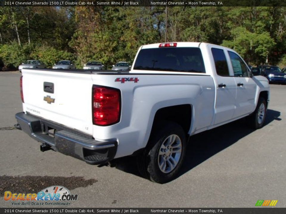 2014 Chevrolet Silverado 1500 LT Double Cab 4x4 Summit White / Jet Black Photo #5