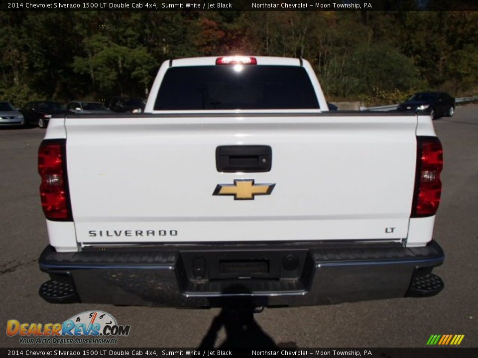 2014 Chevrolet Silverado 1500 LT Double Cab 4x4 Summit White / Jet Black Photo #6