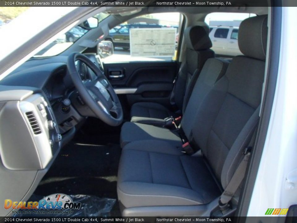 2014 Chevrolet Silverado 1500 LT Double Cab 4x4 Summit White / Jet Black Photo #10
