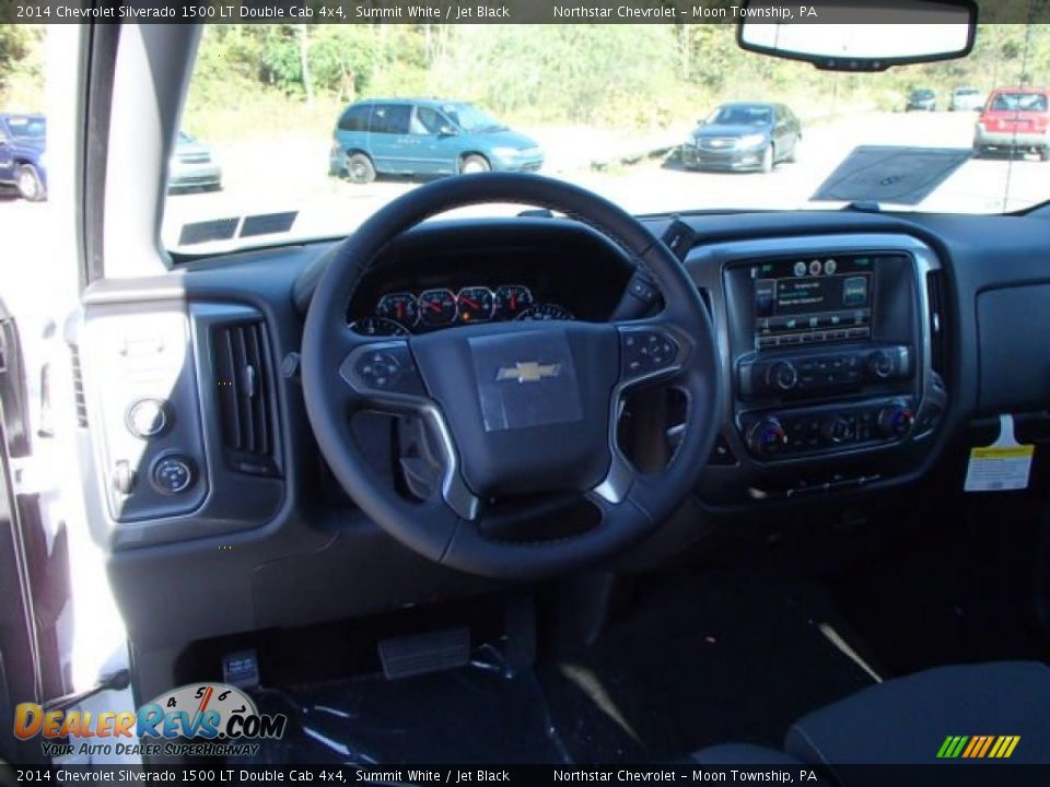 2014 Chevrolet Silverado 1500 LT Double Cab 4x4 Summit White / Jet Black Photo #12