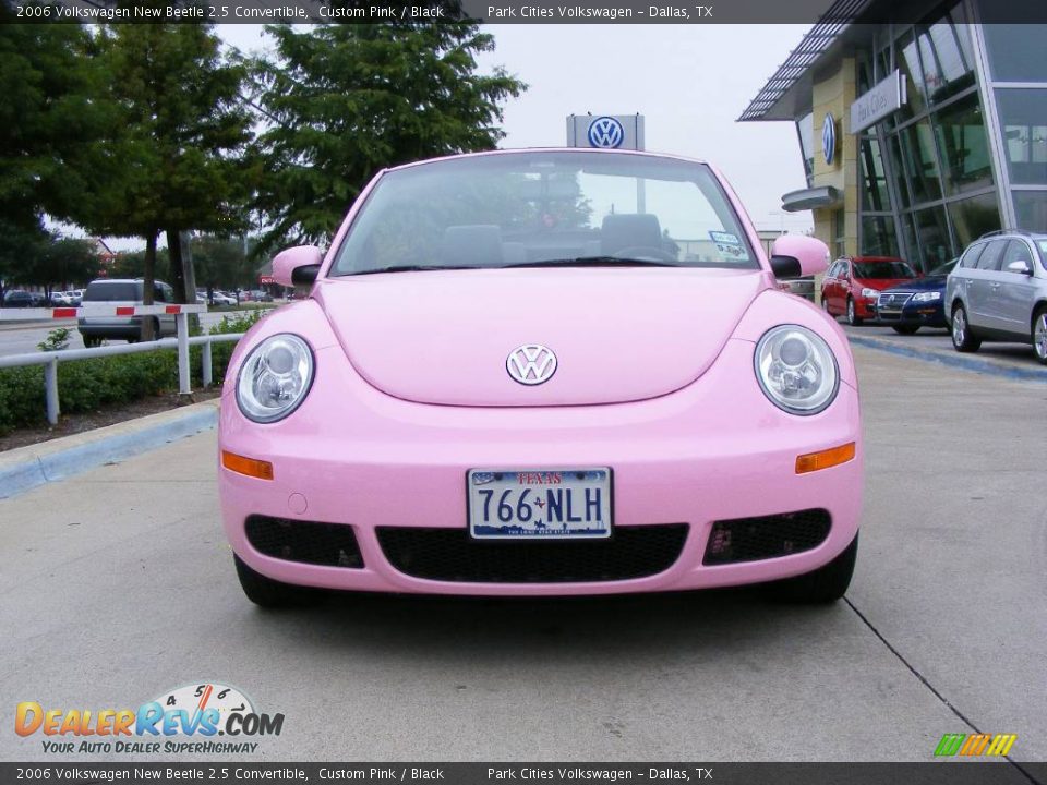 2006 Volkswagen New Beetle 2.5 Convertible Custom Pink / Black Photo #2
