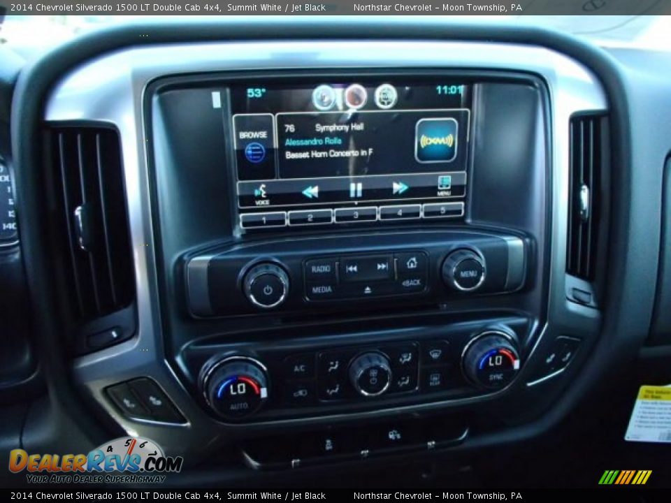 2014 Chevrolet Silverado 1500 LT Double Cab 4x4 Summit White / Jet Black Photo #16