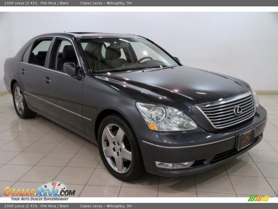 2006 Lexus LS 430 Flint Mica / Black Photo #1