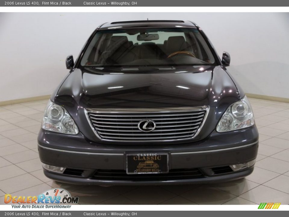 2006 Lexus LS 430 Flint Mica / Black Photo #2