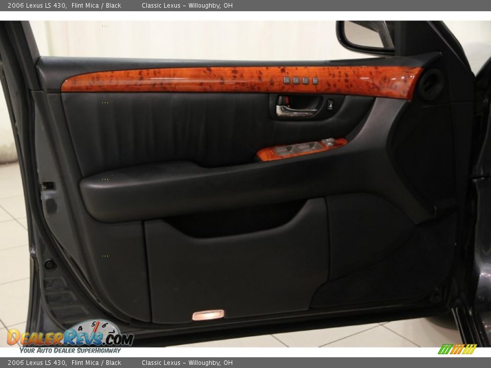 2006 Lexus LS 430 Flint Mica / Black Photo #4