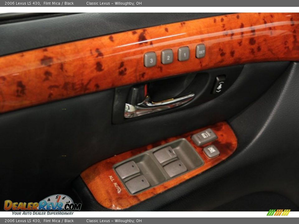 2006 Lexus LS 430 Flint Mica / Black Photo #5