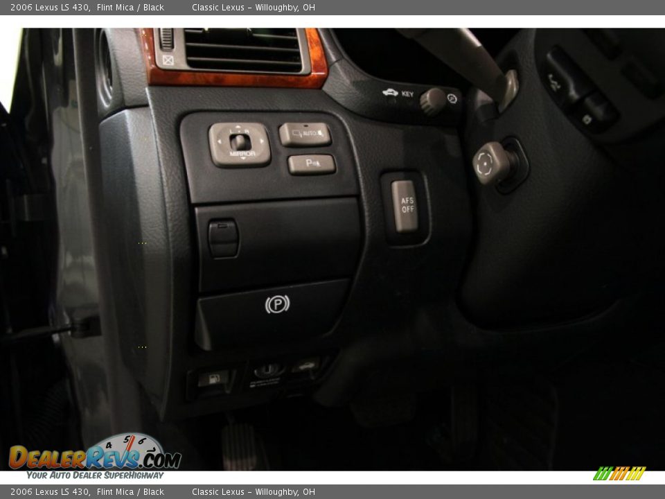 2006 Lexus LS 430 Flint Mica / Black Photo #6