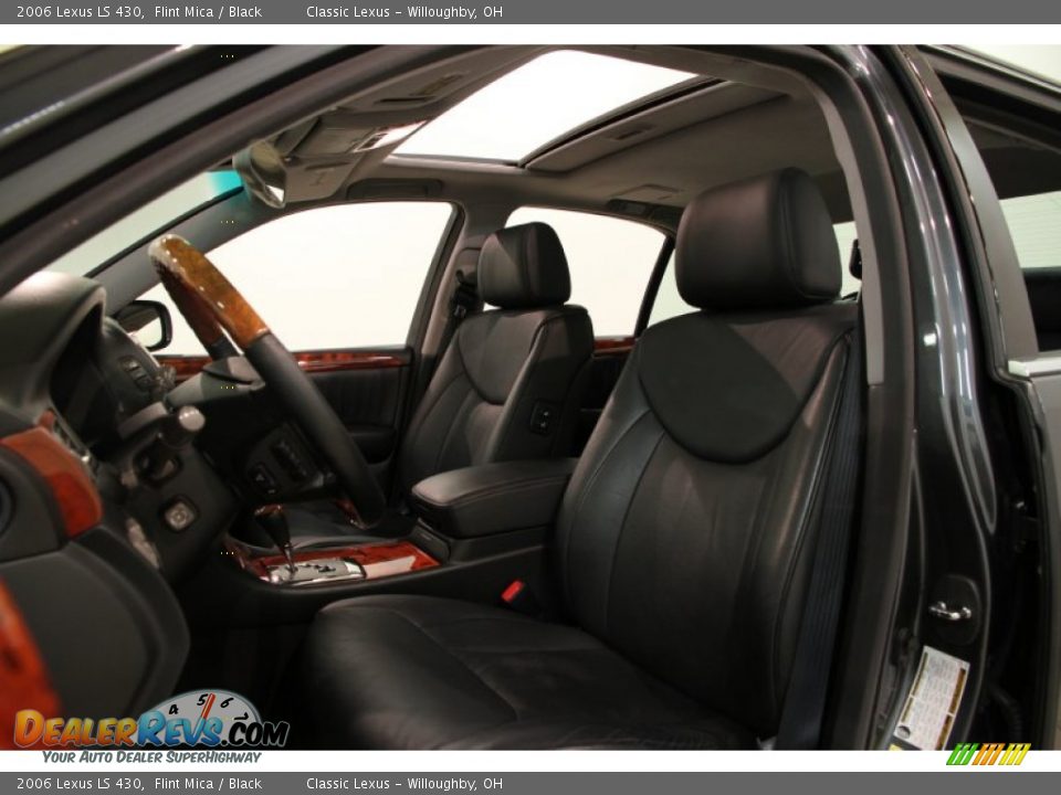 2006 Lexus LS 430 Flint Mica / Black Photo #9