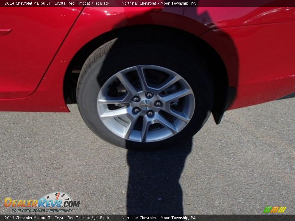 2014 Chevrolet Malibu LT Crystal Red Tintcoat / Jet Black Photo #9