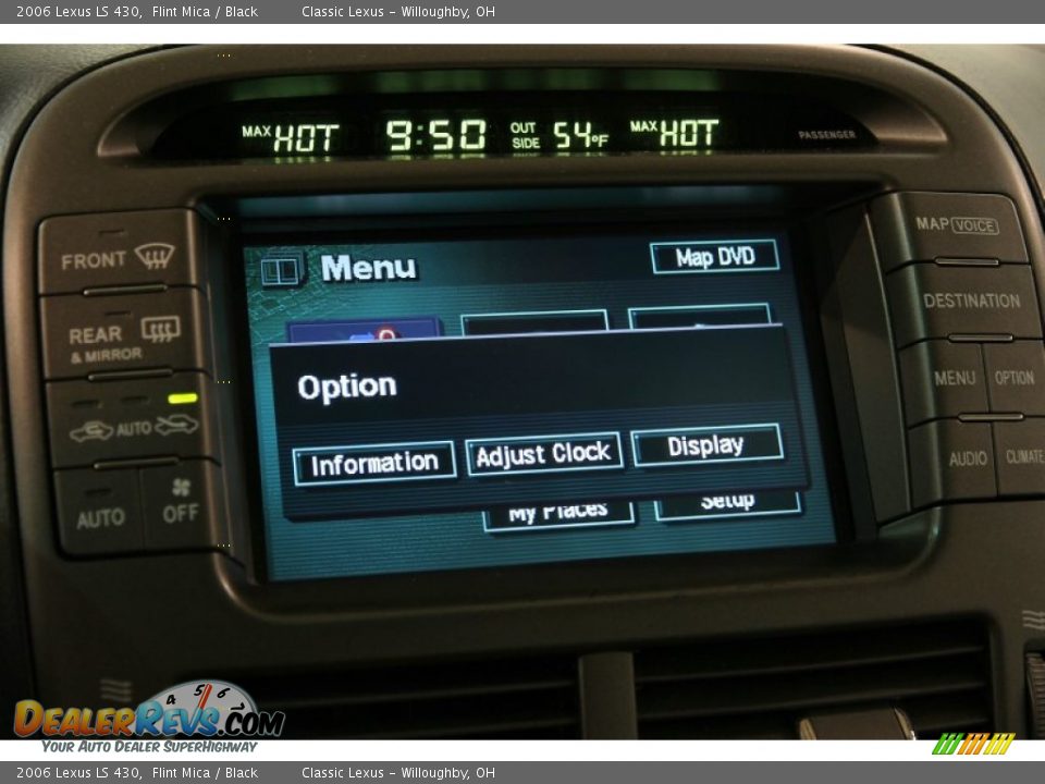 2006 Lexus LS 430 Flint Mica / Black Photo #18