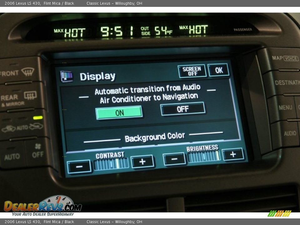 2006 Lexus LS 430 Flint Mica / Black Photo #27