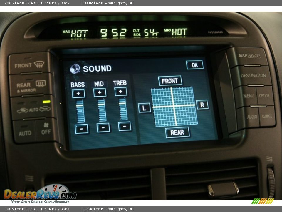 2006 Lexus LS 430 Flint Mica / Black Photo #29