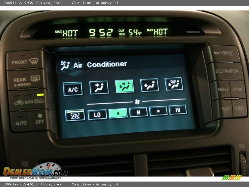 2006 Lexus LS 430 Flint Mica / Black Photo #32