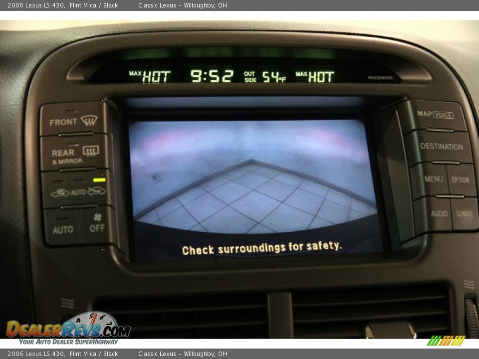2006 Lexus LS 430 Flint Mica / Black Photo #33
