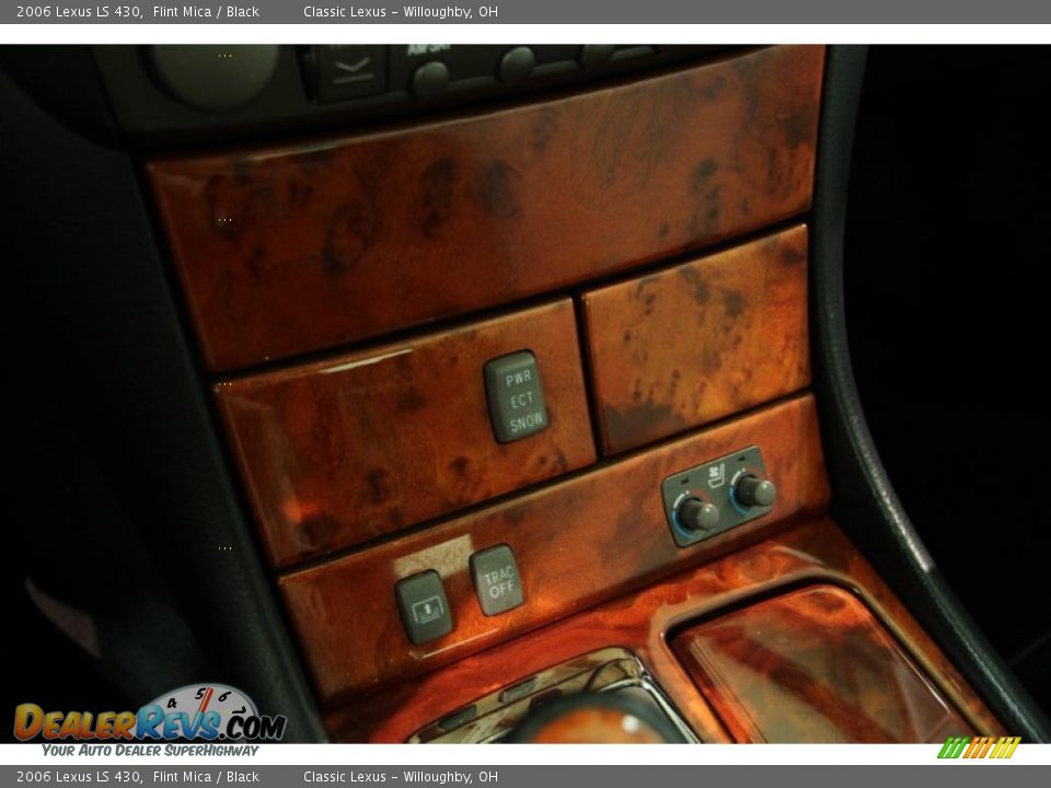 2006 Lexus LS 430 Flint Mica / Black Photo #34