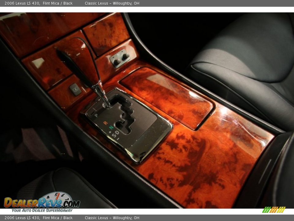 2006 Lexus LS 430 Flint Mica / Black Photo #35