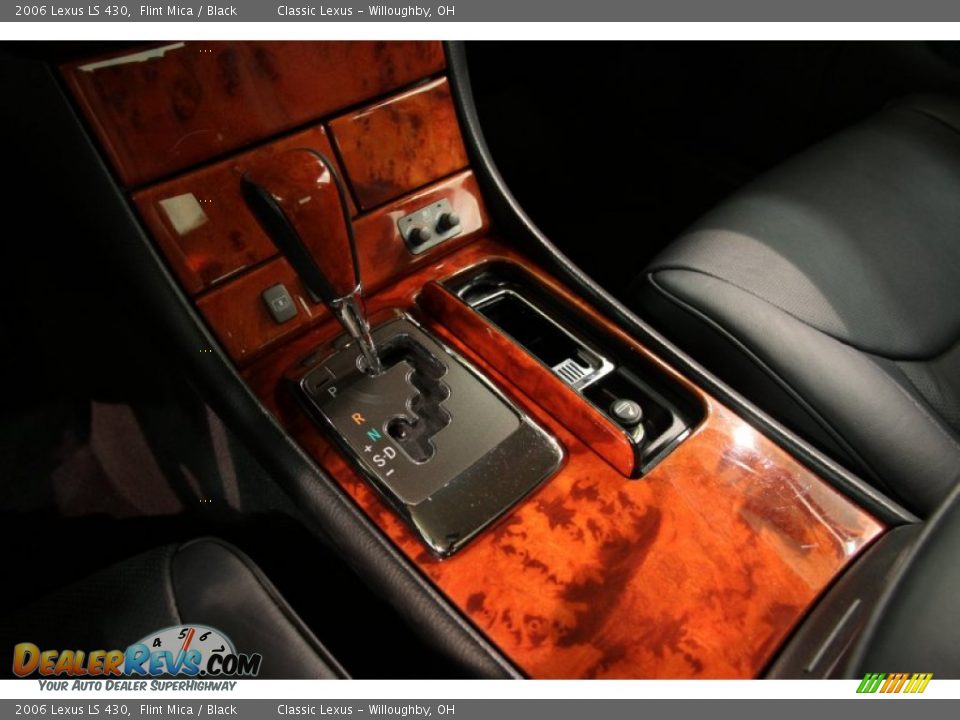 2006 Lexus LS 430 Flint Mica / Black Photo #36