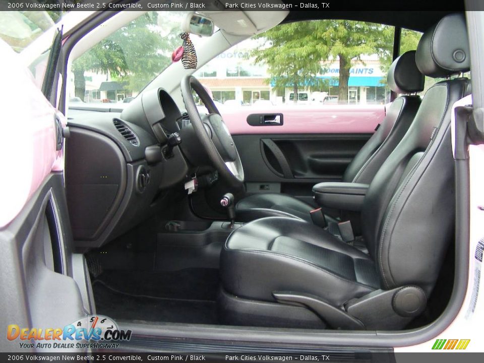 2006 Volkswagen New Beetle 2.5 Convertible Custom Pink / Black Photo #9