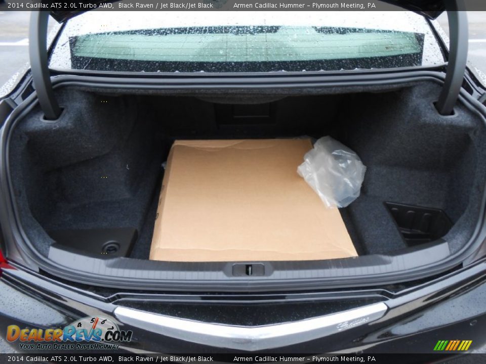 2014 Cadillac ATS 2.0L Turbo AWD Black Raven / Jet Black/Jet Black Photo #8