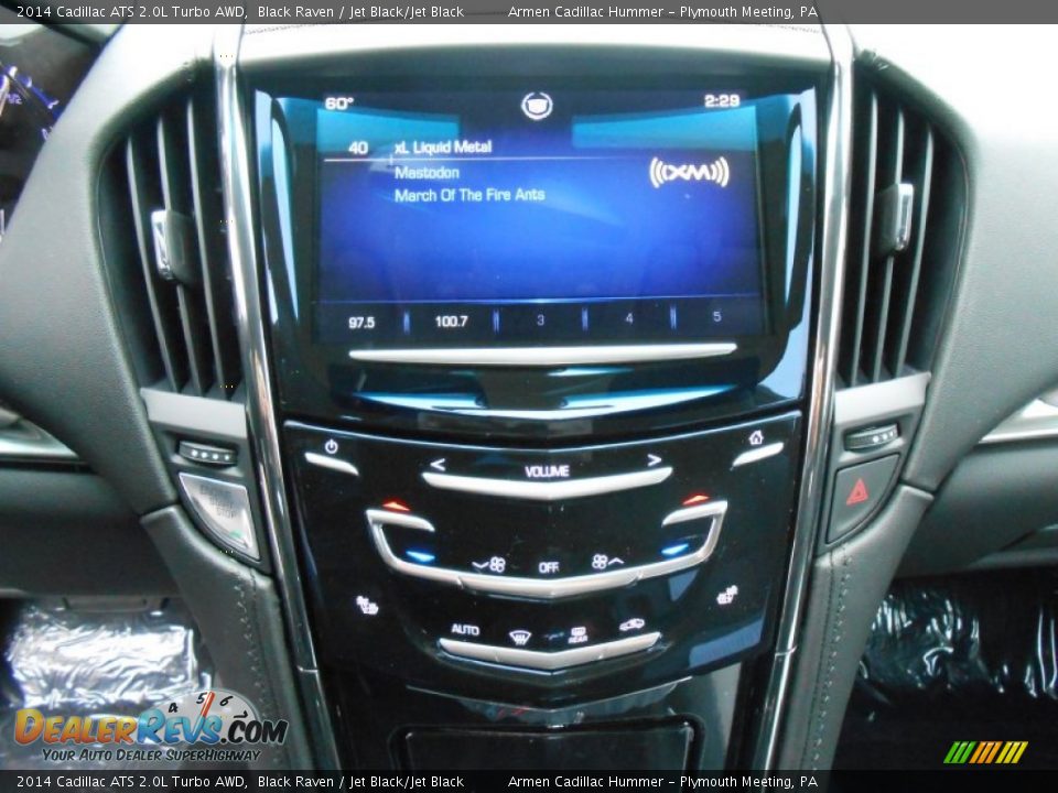 2014 Cadillac ATS 2.0L Turbo AWD Black Raven / Jet Black/Jet Black Photo #12