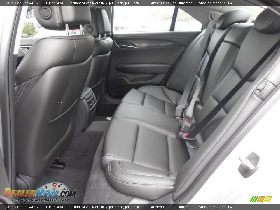 Rear Seat of 2014 Cadillac ATS 2.0L Turbo AWD Photo #9