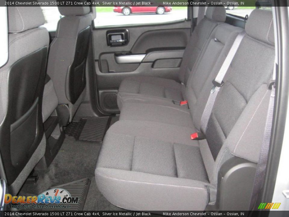 2014 Chevrolet Silverado 1500 LT Z71 Crew Cab 4x4 Silver Ice Metallic / Jet Black Photo #13
