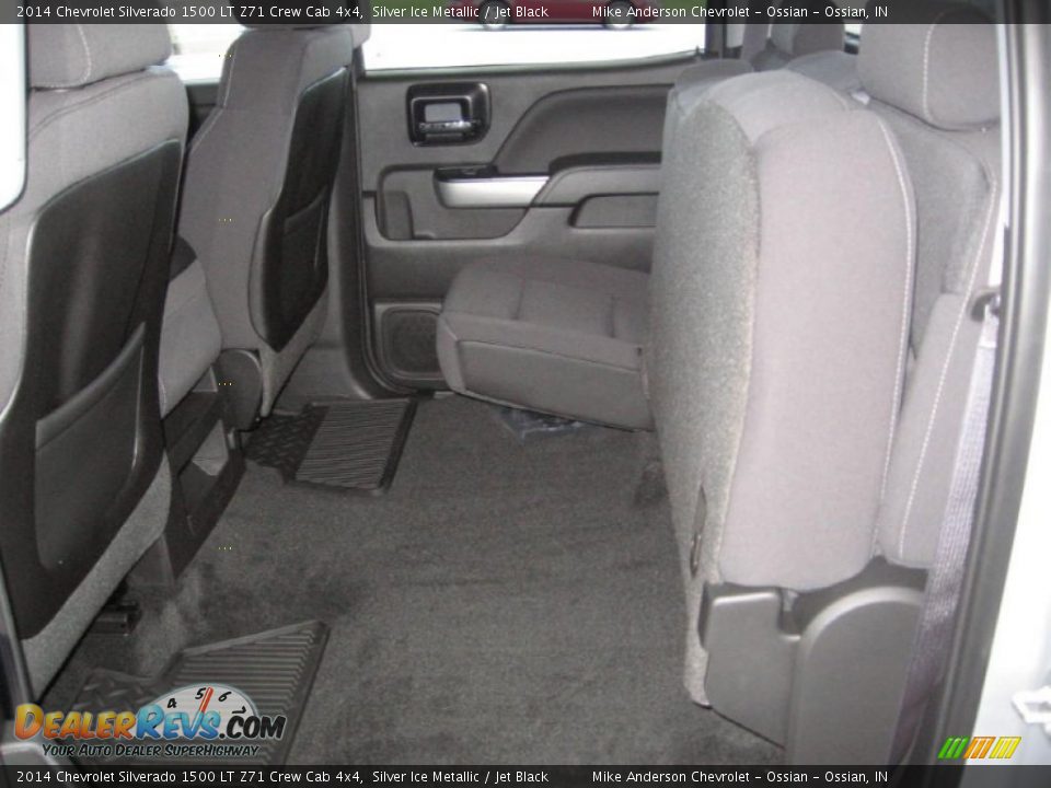 2014 Chevrolet Silverado 1500 LT Z71 Crew Cab 4x4 Silver Ice Metallic / Jet Black Photo #14