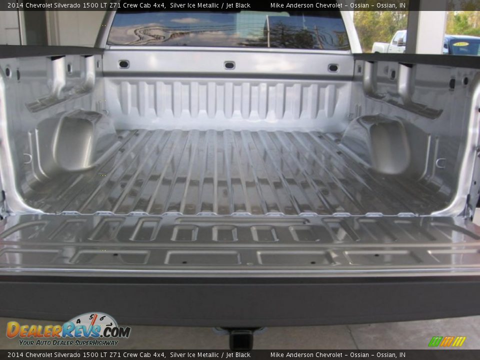 2014 Chevrolet Silverado 1500 LT Z71 Crew Cab 4x4 Silver Ice Metallic / Jet Black Photo #16