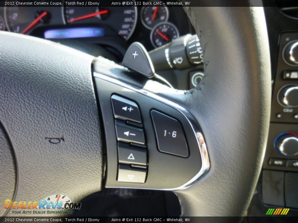 2012 Chevrolet Corvette Coupe Torch Red / Ebony Photo #17