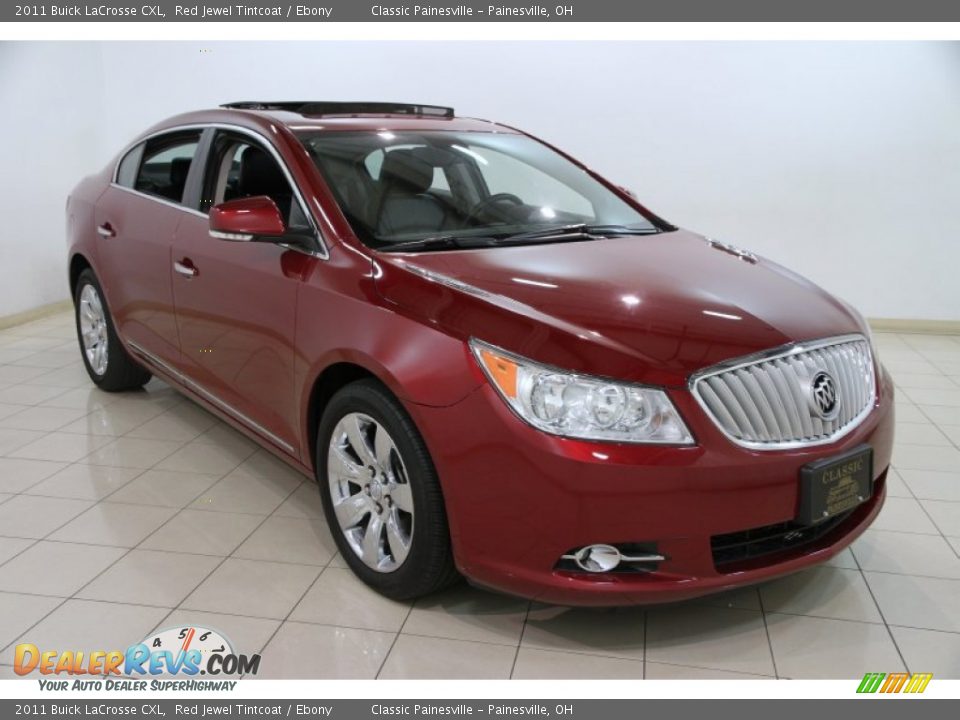 2011 Buick LaCrosse CXL Red Jewel Tintcoat / Ebony Photo #1