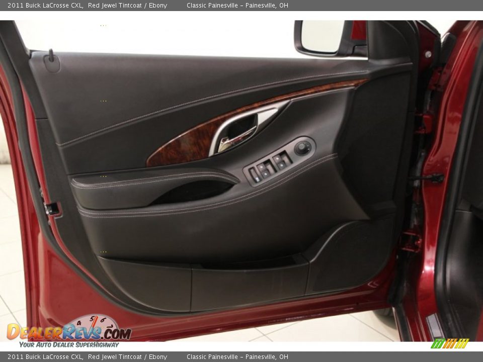 2011 Buick LaCrosse CXL Red Jewel Tintcoat / Ebony Photo #4