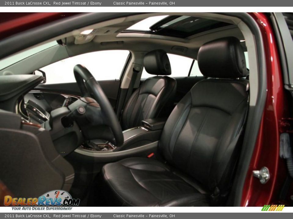2011 Buick LaCrosse CXL Red Jewel Tintcoat / Ebony Photo #5