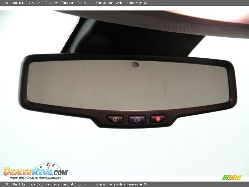 2011 Buick LaCrosse CXL Red Jewel Tintcoat / Ebony Photo #7