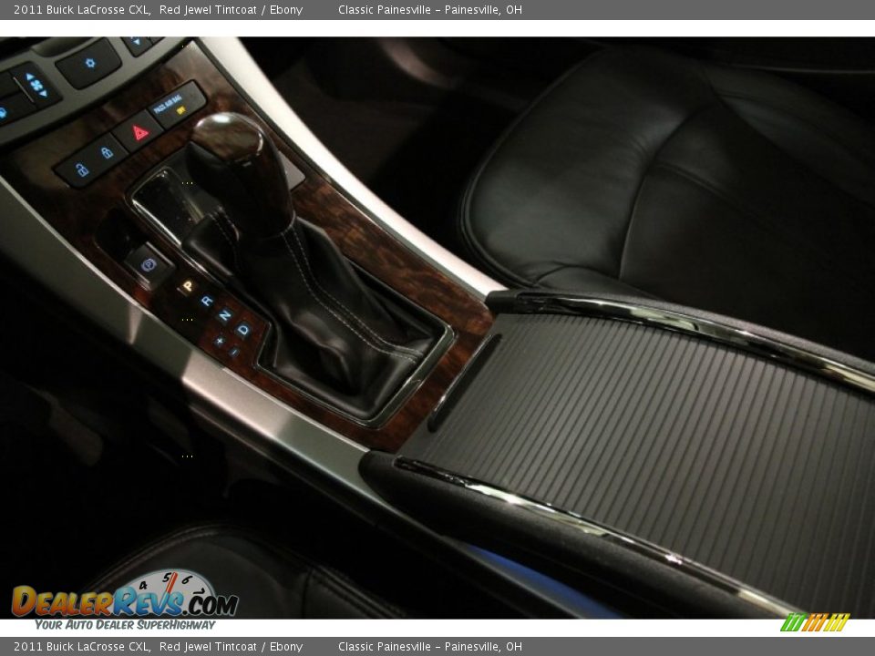 2011 Buick LaCrosse CXL Red Jewel Tintcoat / Ebony Photo #10