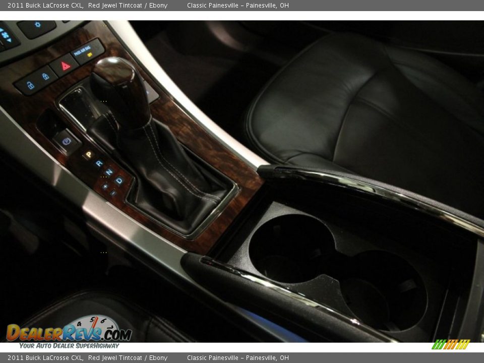 2011 Buick LaCrosse CXL Red Jewel Tintcoat / Ebony Photo #11