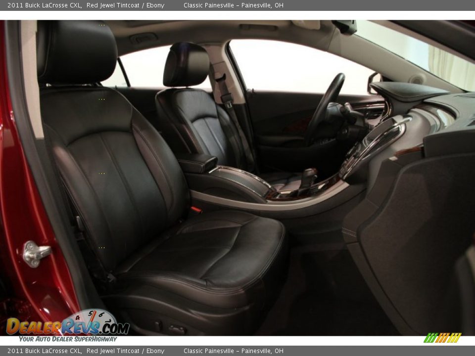 2011 Buick LaCrosse CXL Red Jewel Tintcoat / Ebony Photo #12
