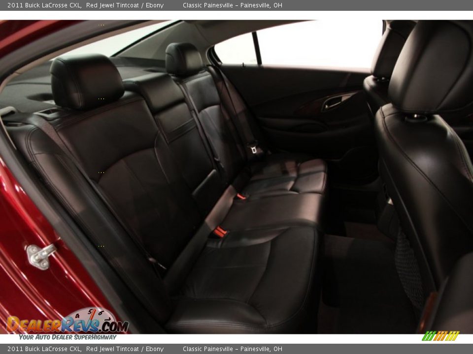 2011 Buick LaCrosse CXL Red Jewel Tintcoat / Ebony Photo #13