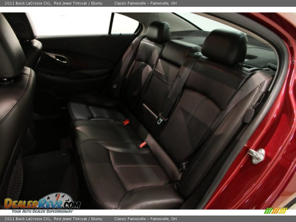 2011 Buick LaCrosse CXL Red Jewel Tintcoat / Ebony Photo #14
