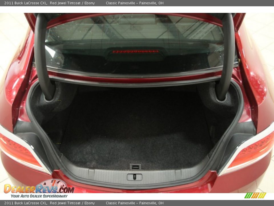 2011 Buick LaCrosse CXL Red Jewel Tintcoat / Ebony Photo #15