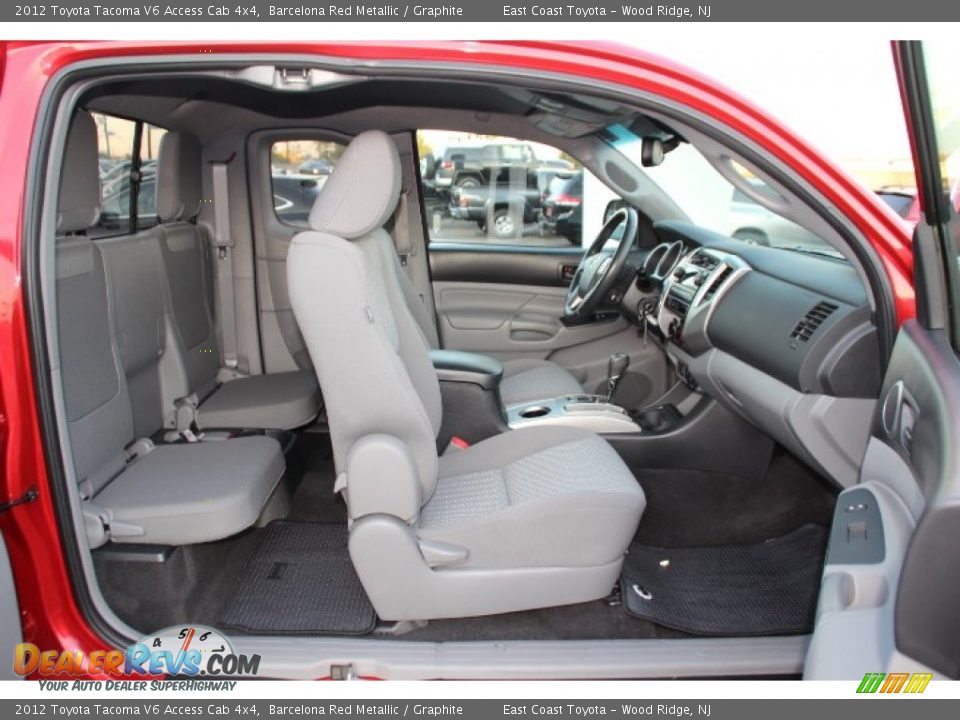 2012 Toyota Tacoma V6 Access Cab 4x4 Barcelona Red Metallic / Graphite Photo #9