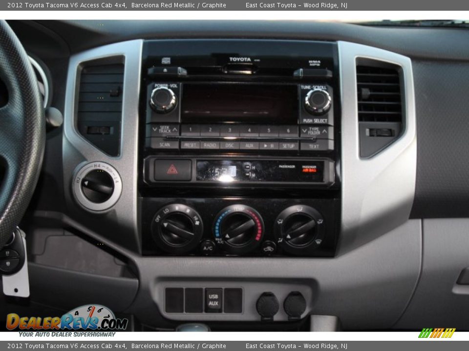 2012 Toyota Tacoma V6 Access Cab 4x4 Barcelona Red Metallic / Graphite Photo #12